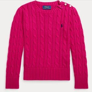 Ralph Lauren Cable-Knit Cotton Sweater size 4T